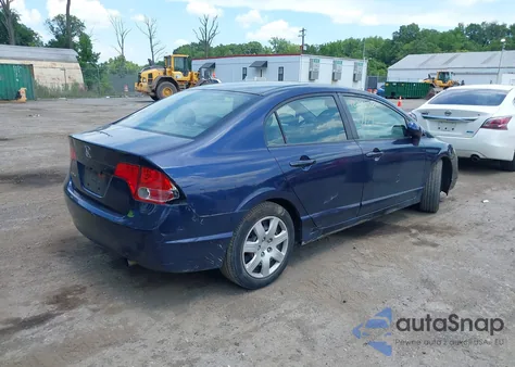 2008 Honda Civic Lx from USA, damaged, VIN 1HGFA16538L061922
